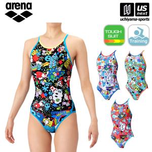 (部活応援200円クーポン)アリーナ 水泳 レディース トレーニング水着 トレーニングワンピース アリーナくん 2026年春夏モデル [M便 1/1](自社)