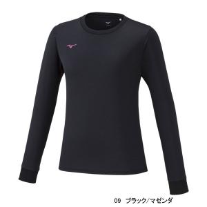 ミズノ レディース ナビドライTシャツ 長袖 ...の詳細画像2