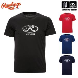 ローリングス 野球 メンズ オーバルR Tシャツ 2023年春夏モデル [M便 1/1][365日出荷][物流]｜uchiyama-sports