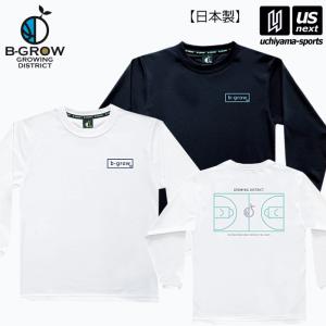 B−GROW/チームファイブ メンズ バスケットボール ロンシャツ B−GROW 2022〜23年秋冬モデル