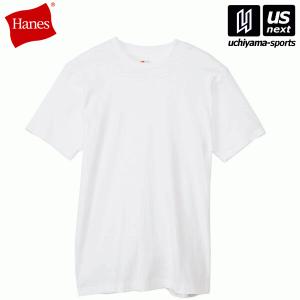 ヘインズ HM2155G メンズ アンダーウェア 3PゴールドラベルクルーネックTシャツ ホワイト 2023年継続モデル [取り寄せ][自社](メール便不可)｜uchiyama-sports