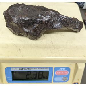 ギベオン原石 【大】 1.42kg 完全体 原石 Gibeon meteorite 鉄隕石