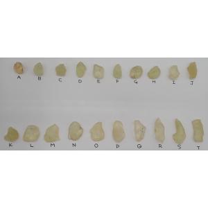 【通販限定!】 リビアングラス 1.7g 　Libyan Desert Glass　リビアンガラス　インパクトグラス　