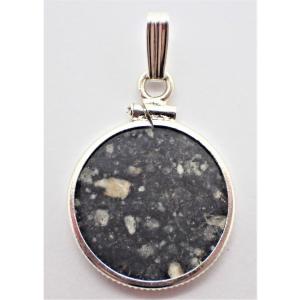 月の隕石入り　ペンダントトップ (ムーンロック) 月隕石 通販限定】月の隕石ペンダント（小）Touat 005 K14仕上げ ルナー