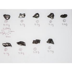 ギベオン隕石の粉（こな）ー粒の大きさが選択できるようになりました