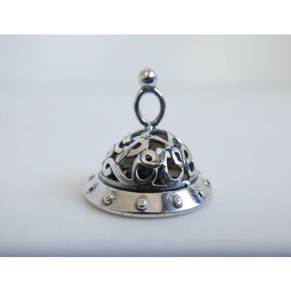 イミラック入りUFOペンダント〜Love＆Peace(ラブ&amp;ピース）　【Sサイズ】　イミラック原石入...