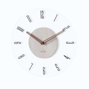 掛け時計 電波時計 壁掛け時計 北欧 くるみ ...の詳細画像5