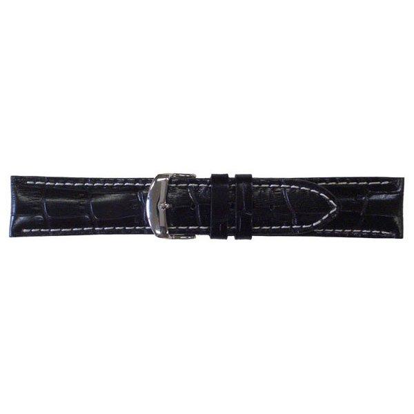 黒 ブラック BKE011AP BAMBI LEATHER バンビ レザー 腕時計用 革バンド 送料...