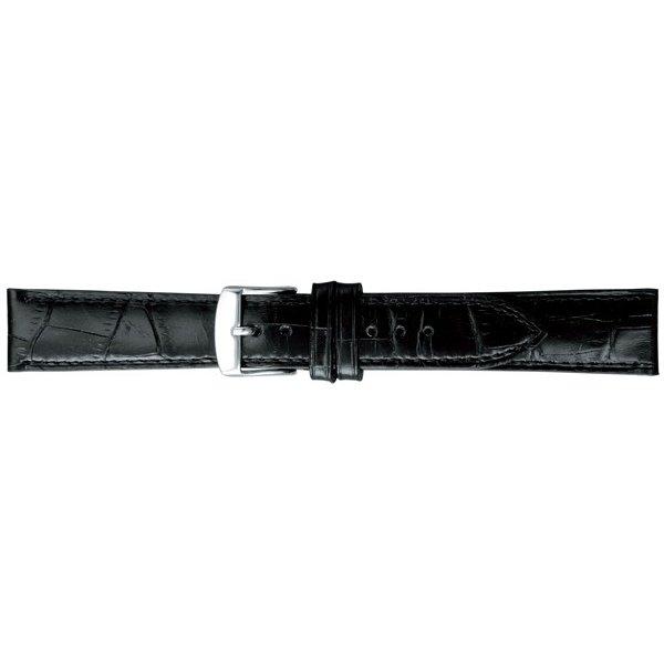 黒 ブラック BKE109AS BAMBI LEATHER バンビ レザー 腕時計用 革バンド 送料...