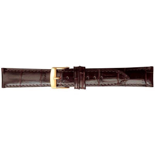 ダークブラウン BKE109BR BAMBI LEATHER バンビ レザー 腕時計用 革バンド 送...