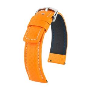 02592076-2-20 HIRSCH ヒルシュ Carbon  腕時計交換用革ベルト 国内正規品...