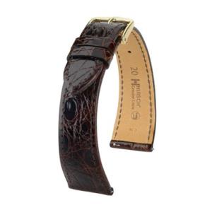 01808010-1-20 HIRSCH Genuine Croco ヒルシュ  腕時計用 革バンド...