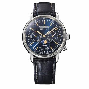8635-3 ZEPPELIN ツェッペリン  メンズ 腕時計 国内正規品 送料無料｜udetokei-watch