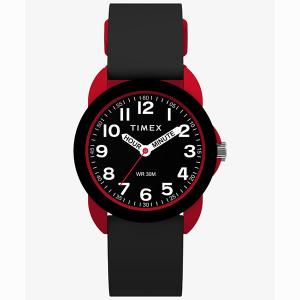 TW2W91900 TIMEX タイメックス カジュアルウォッチ ブラック/レッド キッズ 腕時計 国内正規品 送料無料 爆買
