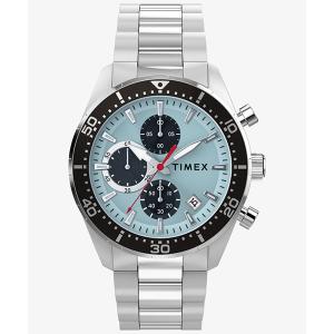TW2Y62200 TIMEX タイメックス リッジフィールド クロノグラフ ブルーダイヤル クォーツ デイト表示 スポーツ メンズ 腕時計 国内正規品 送料無料