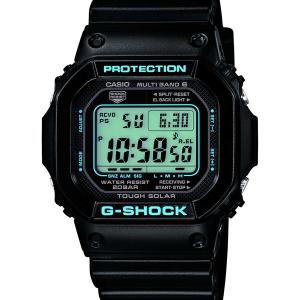 GW-M5610BA-1JF　CASIO　 カシオ G-SHOCK 黒 ブラック ブルー  ジーショック gshock　Gショック  電波 ソーラー g-ショック デジタル 送料無料