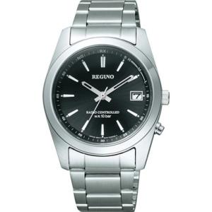 RS25-0483H CITIZEN/REGUNO/ソーラーテック電波時計/スタンダード メンズ腕時...