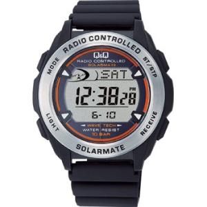 MHS7-300   Q＆Q キューアンドキュー デジタル SOLARMATE ソーラー電源  メンズ 腕時計