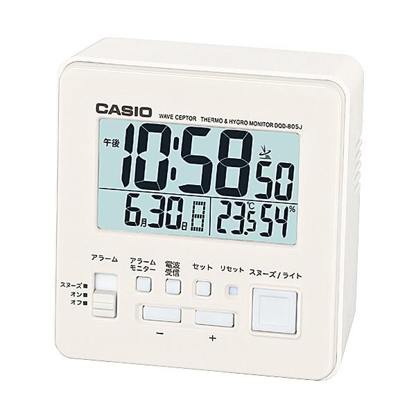 DQD-805J-7JF 温度・湿度計 CASIO CLOCK クロック プレゼント カシオ
