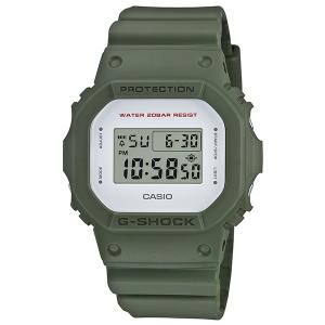 DW-5600M-3JF カシオ CASIO G-SHOCK Gショック ミリタリーカラー メンズ 腕時計 プレゼント アスレジャー グリーン 緑｜udetokei-watch