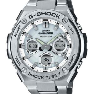 GST-W110D-7AJF G-SHOCK メタル  Gショック CASIO カシオ ジーショック G-STEEL メタルバンド メンズ 腕時計 送料無料 国内正規品 プレゼント アスレジャー｜udetokei-watch