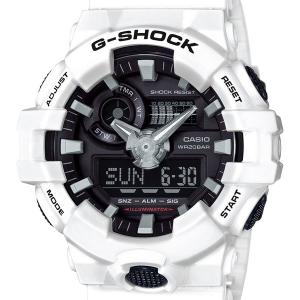 GA-700-7AJF G-SHOCK ジーショック Gショック CASIO カシオ ガリッシュカラー ハーフマット スーパーイルミネーター 白 ホワイト 国内正規品