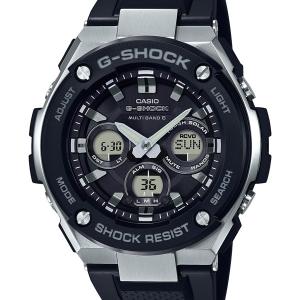 GST-W300-1AJF G-SHOCK メタル Gショック ジーショック カシオ CASIO Gスチール ジースチール ミドルサイズ 電波ソーラー  腕時計 国内正規品｜udetokei-watch