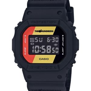 DW-5600HDR-1JR G-SHOCK ジーショック Gショック CASIO カシオ タイアップ メンズ 腕時計 国内正規品 送料無料 赤黄黒｜udetokei-watch
