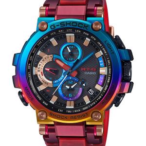 MTG-B1000VL-4AJR G-SHOCK CASIO カシオ ジーショック gshock Gショック 火山雷モチーフ レインボー メンズ 腕時計 国内正規品 送料無料｜udetokei-watch