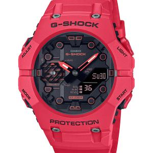 GA-B001-4AJF G-SHOCK ジーショック Gショック CASIO カシオ レッド 赤 スマートフォンリンク メンズ 腕時計 国内正規品 送料無料｜udetokei-watch