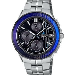 OCW-S5000MB-1AJF OCEANUS オシアナス CASIO カシオ マンタ 蒔絵 しぶき SHI BU KI 限定モデル メンズ 腕時計 国内正規品 送料無料｜udetokei-watch