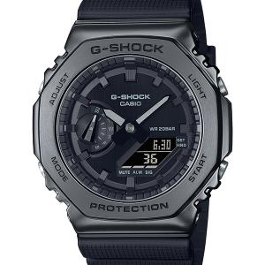 GM-2100BB-1AJF G-SHOCK ジーショック gshock Gショック CASIO カシオ メタルカバード 黒 ブラック メンズ 腕時計 国内正規品 送料無料