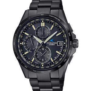 OCW-T2600JB-1AJF カシオ CASIO OCEANUS オシアナス クラシックライン 電波 ソーラー 黒 メンズ 腕時計 国内正規品 送料無料｜udetokei-watch