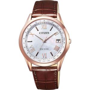 EXCEED(CITIZEN) シチズン腕時計 ソーラー電波時計 エクシードディスク
