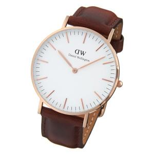 0507DW ダニエルウェリントン レディース Daniel Wellington クラシック 36mm 本革レザーベルト ローズゴールド クラシック セントモーズ ポイント消化