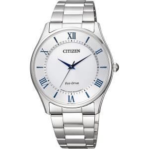 CITIZEN COLLECTION 白文字盤 ステンレス エコドライブ BJ6480-51B