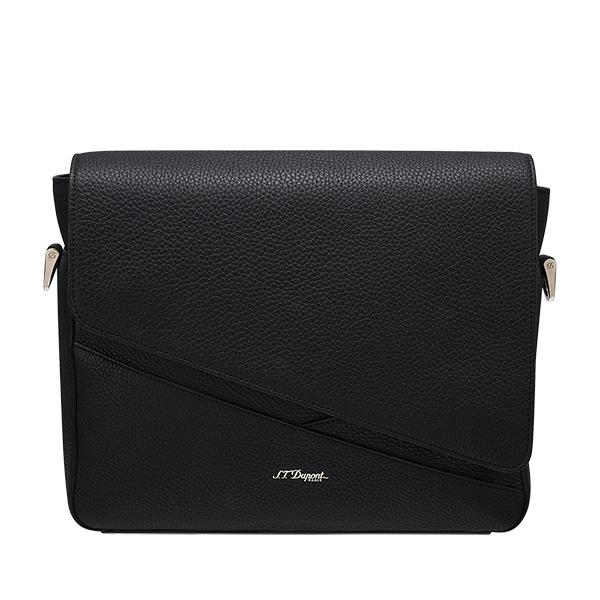 181244 S.T.DUPONT エス・テー・デュポン  メッセンジャーバッグ ブラック 国内正規...
