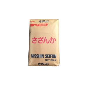 (24/1/10値下済)日清製粉　うどん粉　さざんか　25kg（約300食分）