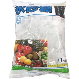 中日本氷糖 馬印 青マーク クリスタル 1kg 果実酒づくりに♪｜udon2ban-com-y