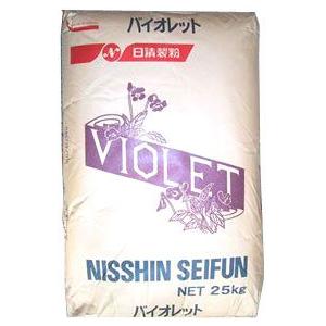 (24/1/10値下済)日清製粉 バイオレット 25kg 菓子用粉 小麦粉 薄力粉 業務用｜岡坂商店-うどん二番.com-Yahoo!店