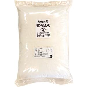 岡坂商店 うどん粉 さぬきの夢 5kg 中力粉 小麦粉（約50〜60食分）