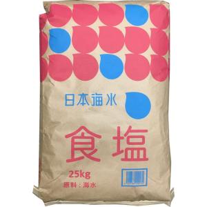 塩 業務用 日本海水 食塩 25kg (讃岐工場)　｜岡坂商店-うどん二番.com-Yahoo!店