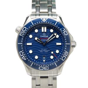 【名古屋】【OMEGA】オメガ シーマスター ダイバー300M 42MM 210.30.42.20.03.001 SS ブルー コーアクシャル 自動巻 メンズ 腕時計 男 【中古】｜ueda-shopping