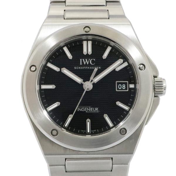 【天白】IWC インヂュニア オートマティック 40 IW328901 ブラックSS 男 2024年...