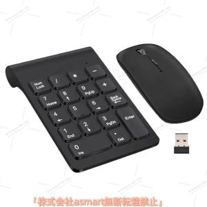テンキー 無線マウス セット販売 ワイヤレステ...の詳細画像1