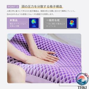 ジェル枕 TPE ジェル枕 無重力設計 枕カバ...の詳細画像4