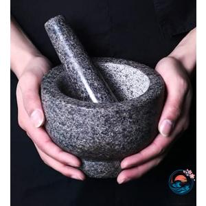 石臼セット 天然花崗岩 スパイス 石臼 小型 ...の詳細画像5