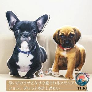 オーダーメイドクッション 写真入り ペット 写...の詳細画像1