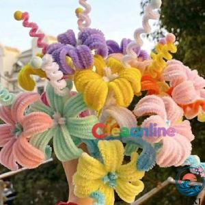 全7種類セット 手芸モール モールフラワー カ...の詳細画像2