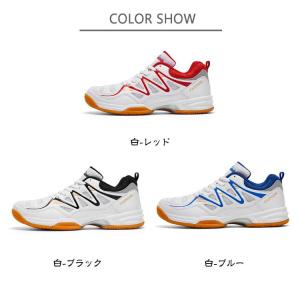 スニーカー メッシュ バドミントンシューズ ス...の詳細画像5